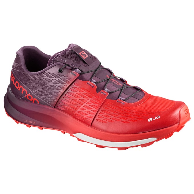SALOMON S/LAB ULTRA Philippines - Women's Trail Running Shoes - Red/Purple | 512796-OYB